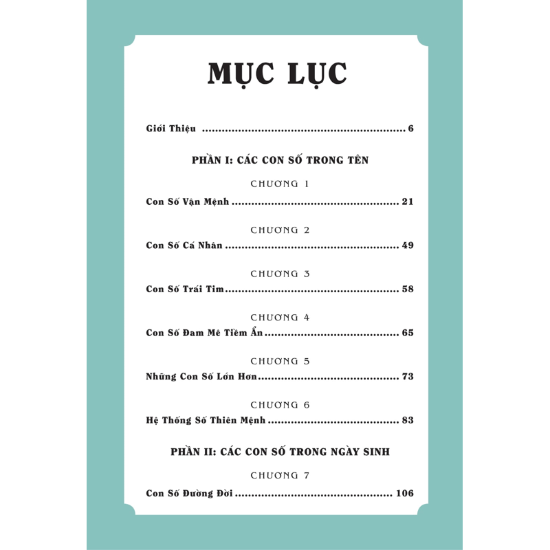 Giải Mã Thần Số Học