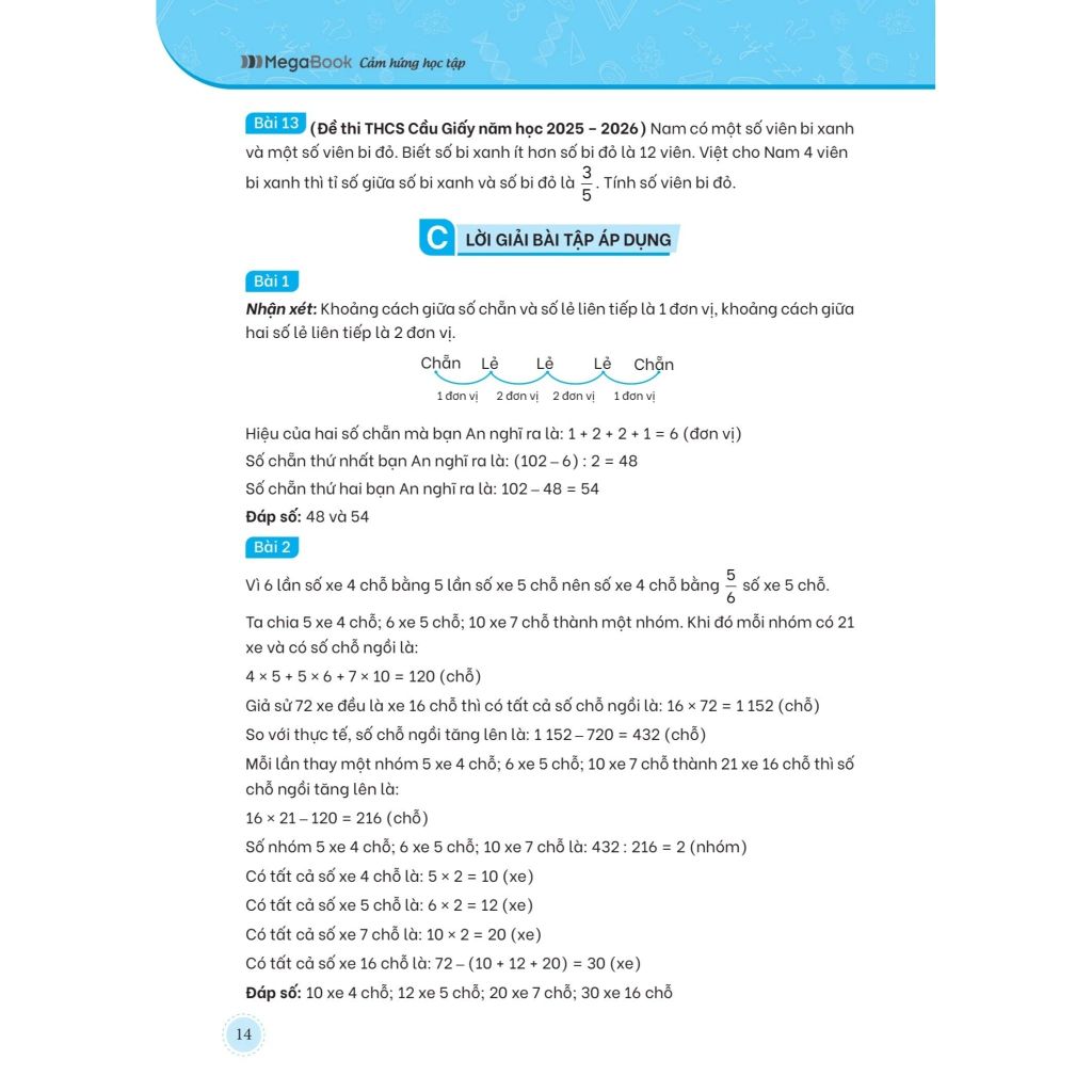 Giải Thích Và Ôn Luyện Chuyên Đề Toán Thi Vào Lớp 6 - Trường THCS CLC