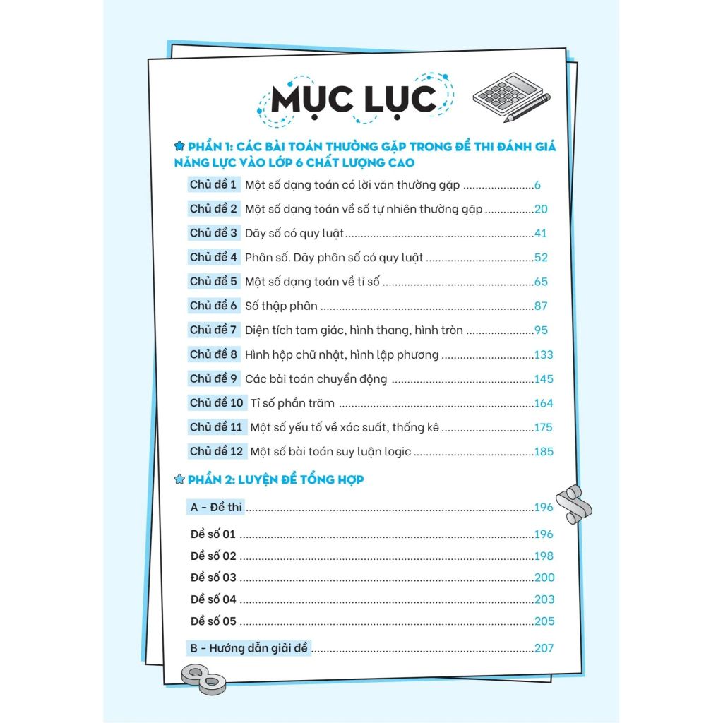 Giải Thích Và Ôn Luyện Chuyên Đề Toán Thi Vào Lớp 6 - Trường THCS CLC