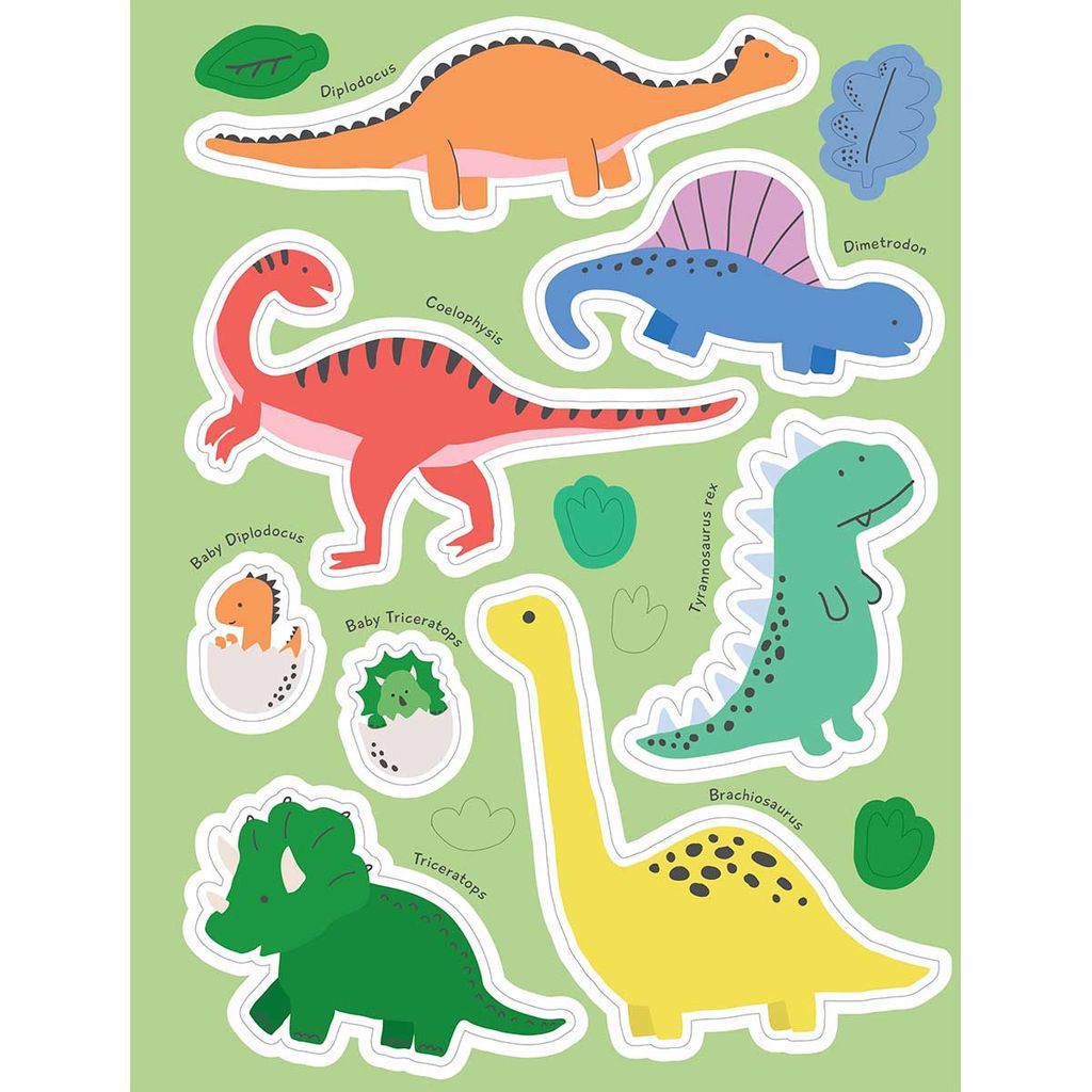Giant Stickers for Tiny Tots - Dinosaur Kingdom