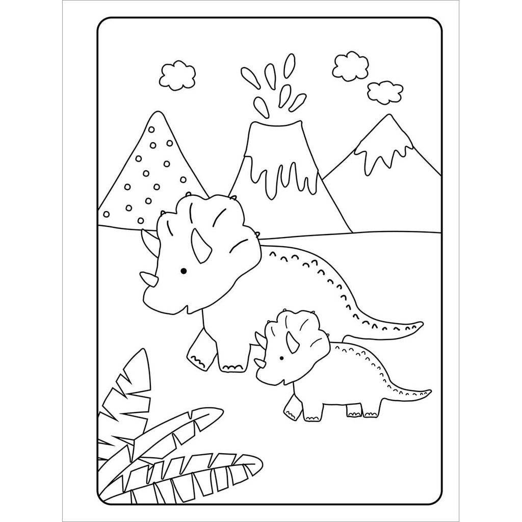 Giant Stickers for Tiny Tots - Dinosaur Kingdom