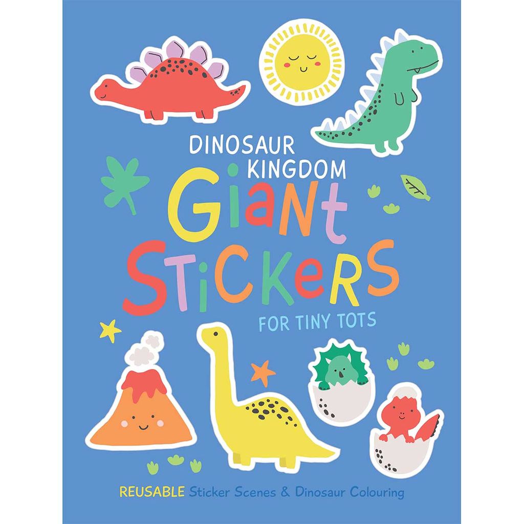 Giant Stickers for Tiny Tots - Dinosaur Kingdom