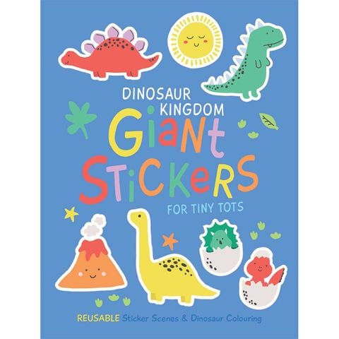 Giant Stickers for Tiny Tots - Dinosaur Kingdom