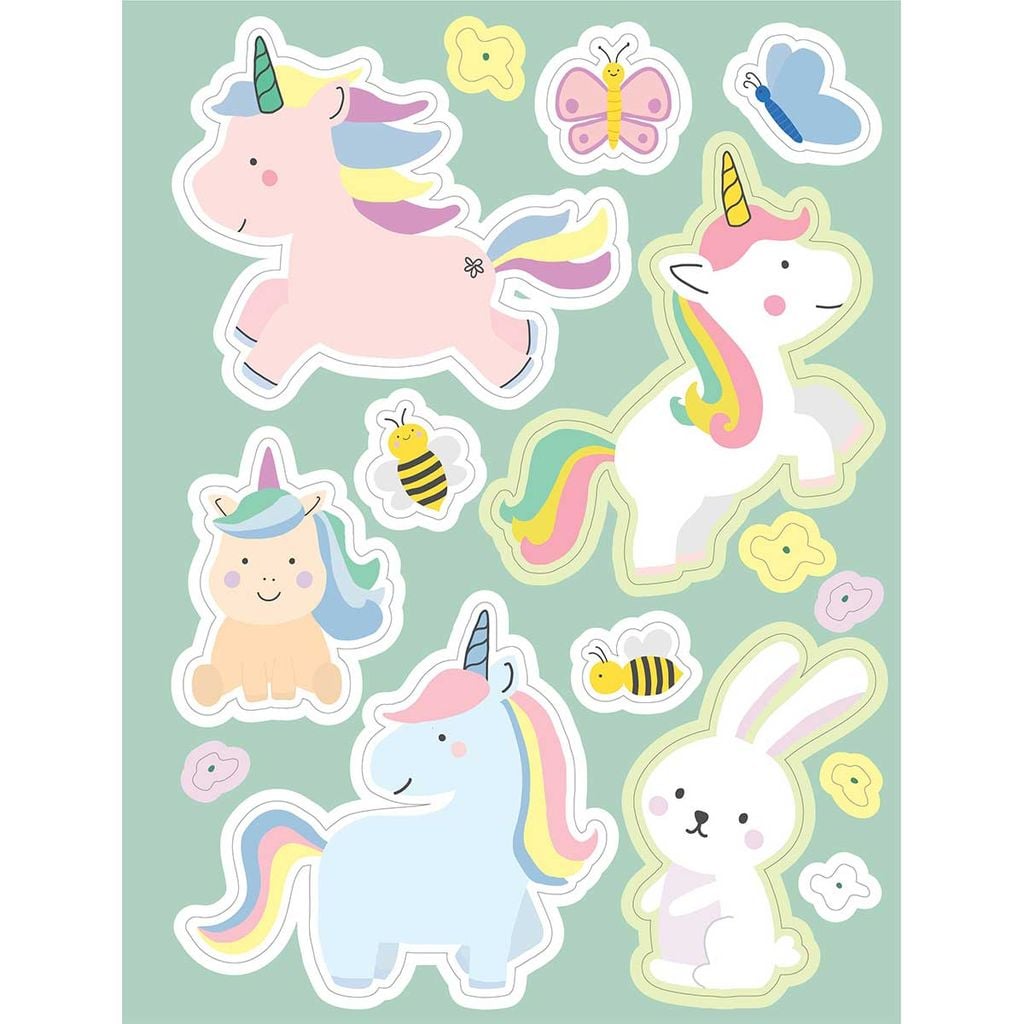 Giant Stickers for Tiny Tots - Unicorn World