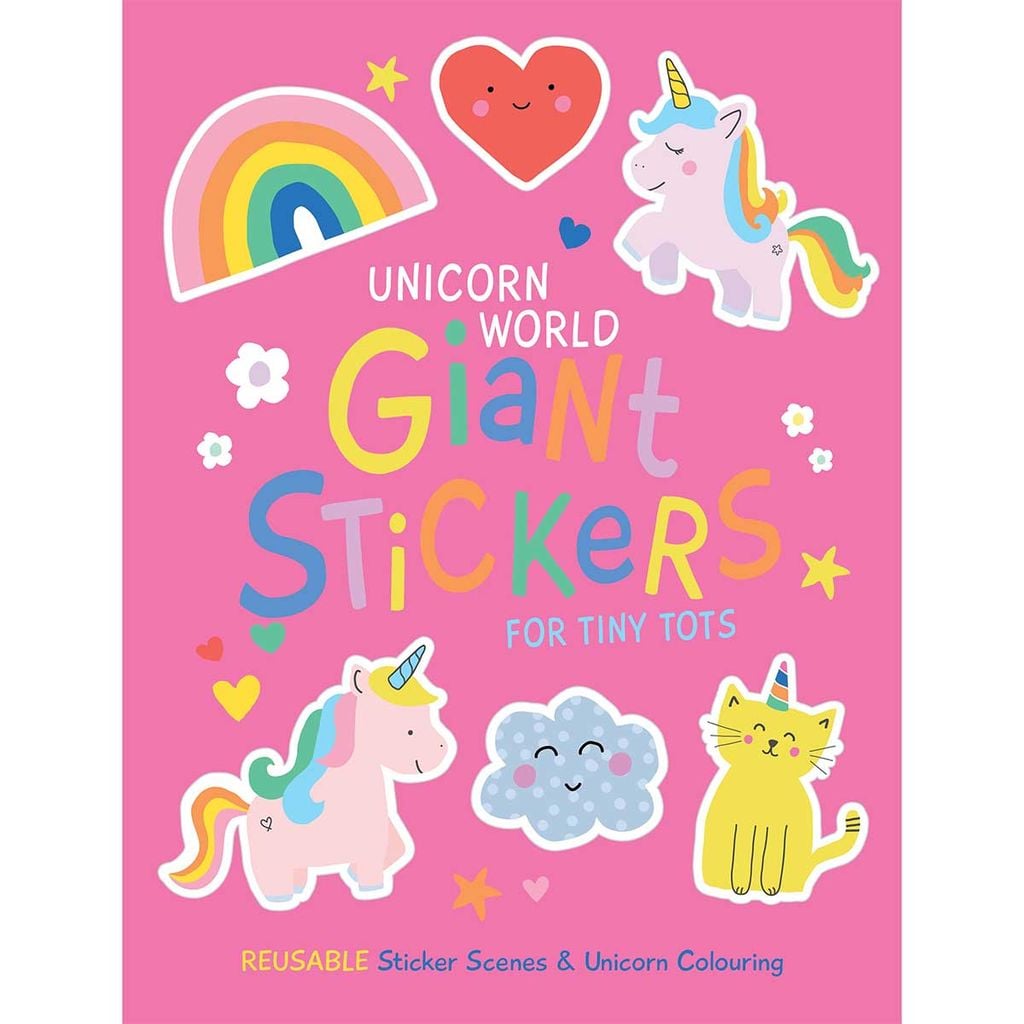 Giant Stickers for Tiny Tots - Unicorn World