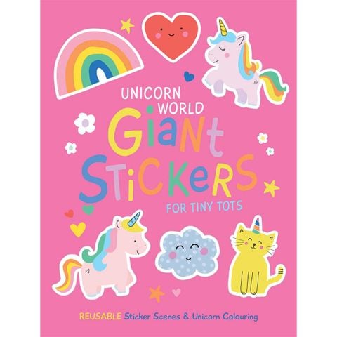 Giant Stickers for Tiny Tots - Unicorn World