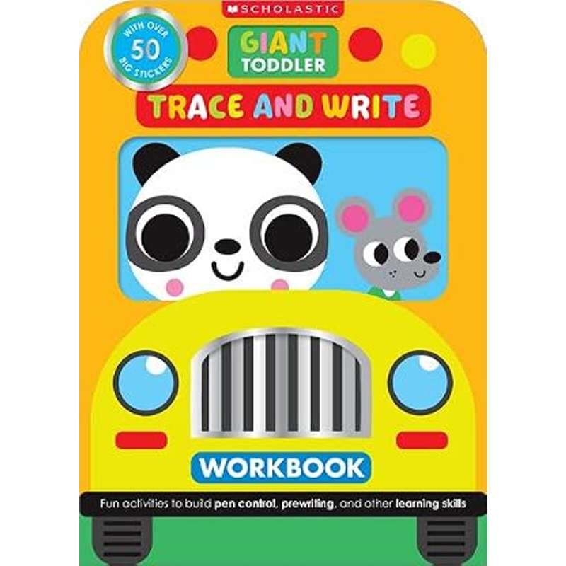 Giant Toddler: Trace & Write Workbook