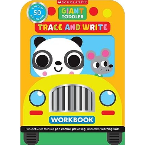 Giant Toddler: Trace & Write Workbook