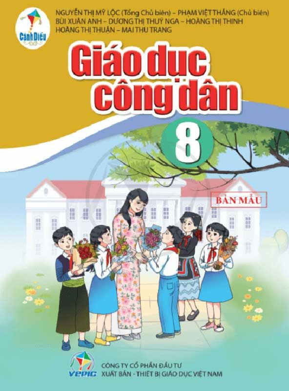 Sách Giáo Khoa Giáo Dục Công Dân Lớp 8 - Bộ Cánh Diều