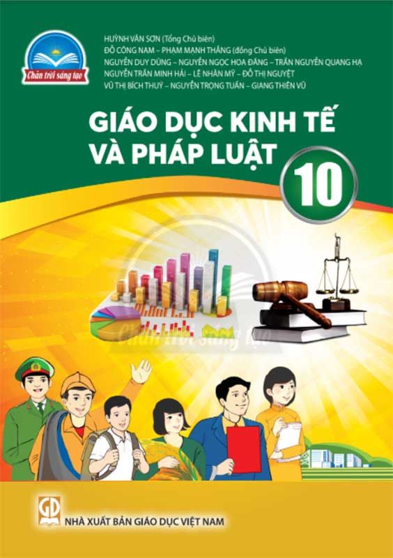 Sách Giáo Khoa Giáo Dục Kinh Tế Và Pháp Luật Lớp 10 - Bộ Chân Trời Sáng Tạo