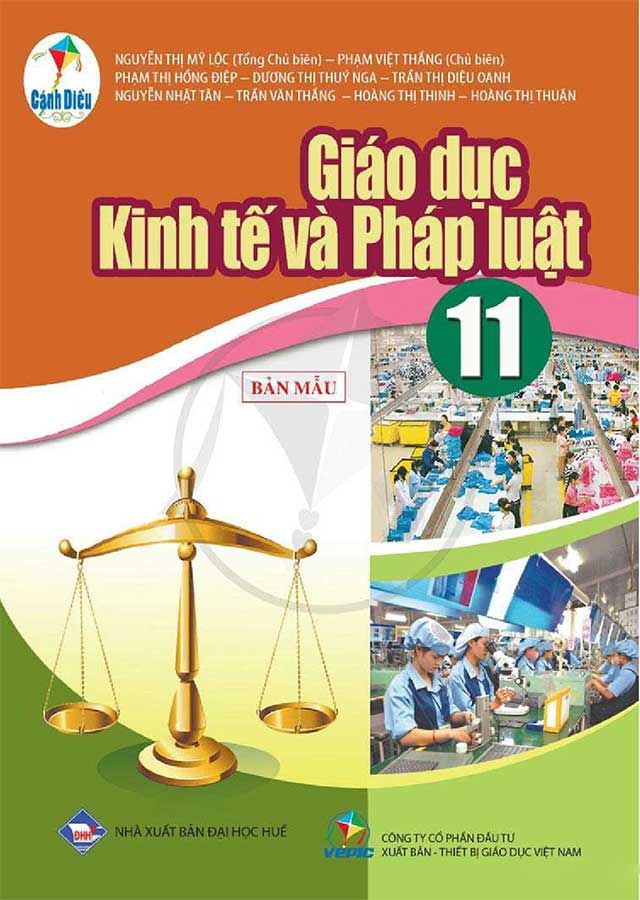 Sách Giáo Khoa Giáo Dục Kinh Tế Và Pháp Luật Lớp 11 - Bộ Cánh Diều