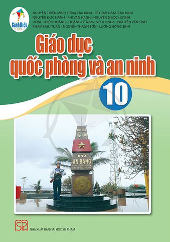 Sách Giáo Khoa Giáo Dục Quốc Phòng Và An Ninh Lớp 10 - Bộ Cánh Diều