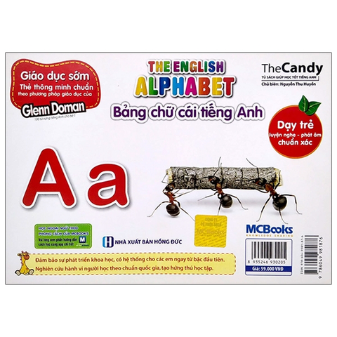 Giáo Dục Sớm - Thẻ Thông Minh Bảng Chữ Cái Tiếng Anh