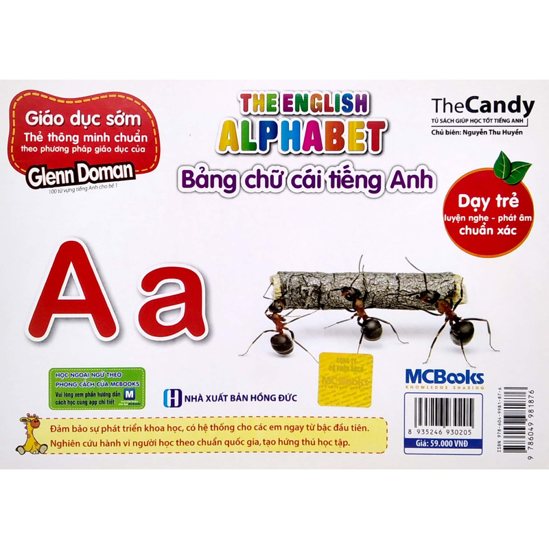 Giáo Dục Sớm - Thẻ Thông Minh Bảng Chữ Cái Tiếng Anh
