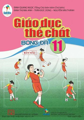 Sách Giáo Khoa Giáo Dục Thể Chất Lớp 11 - Bóng Đá - Bộ Cánh Diều