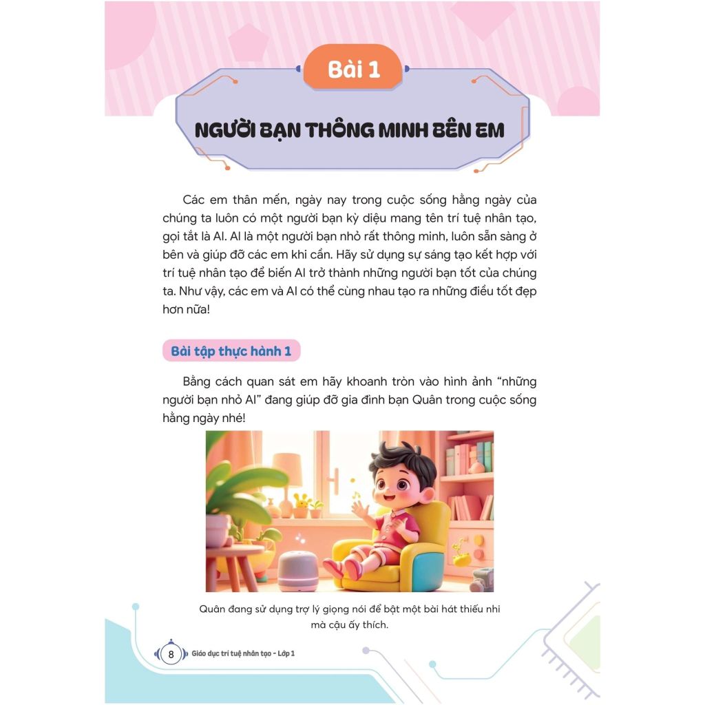 Giáo Dục Trí Tuệ Nhân Tạo Lớp 01