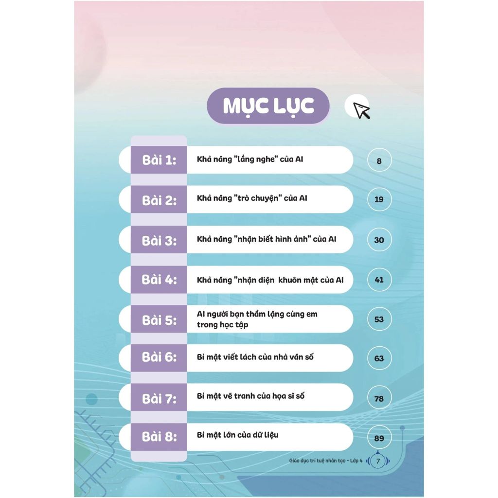 Giáo Dục Trí Tuệ Nhân Tạo Lớp 04