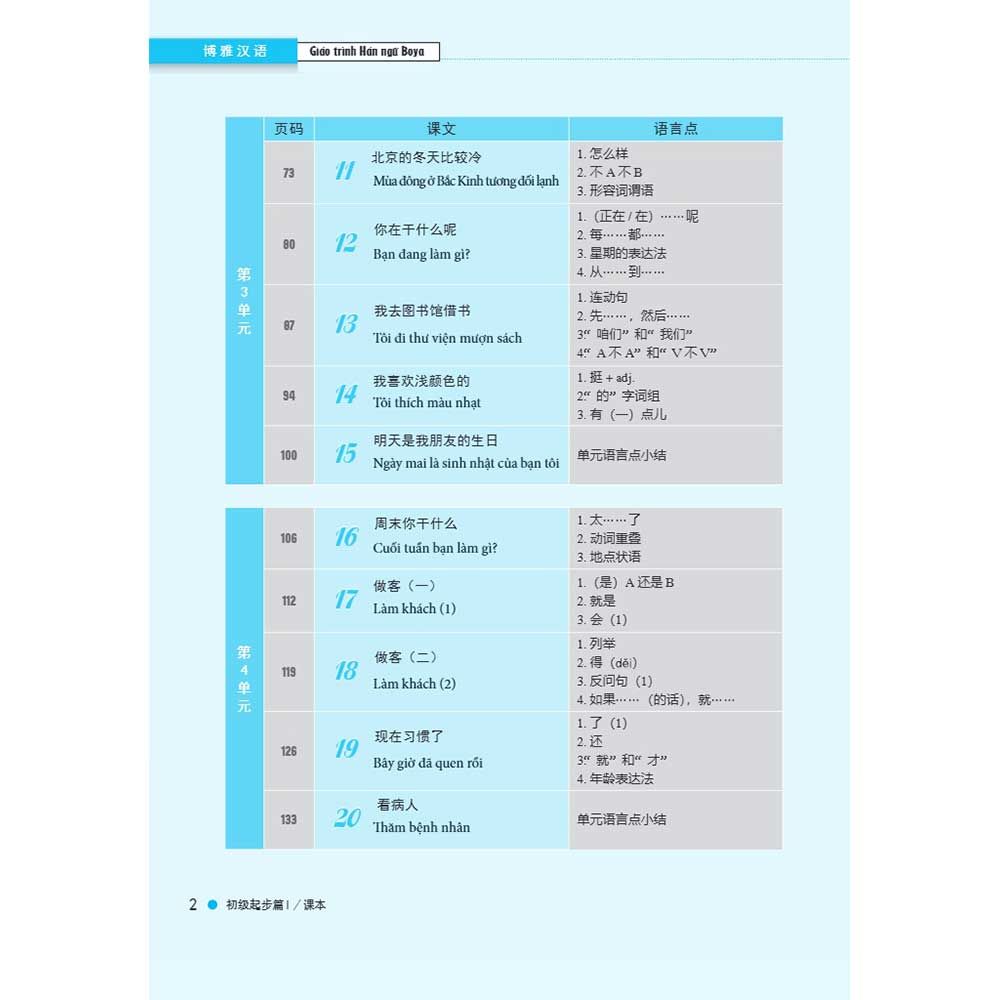 Giáo Trình Hán Ngữ Boya - Sơ Cấp - Tập 1 (Tái bản năm 2025)