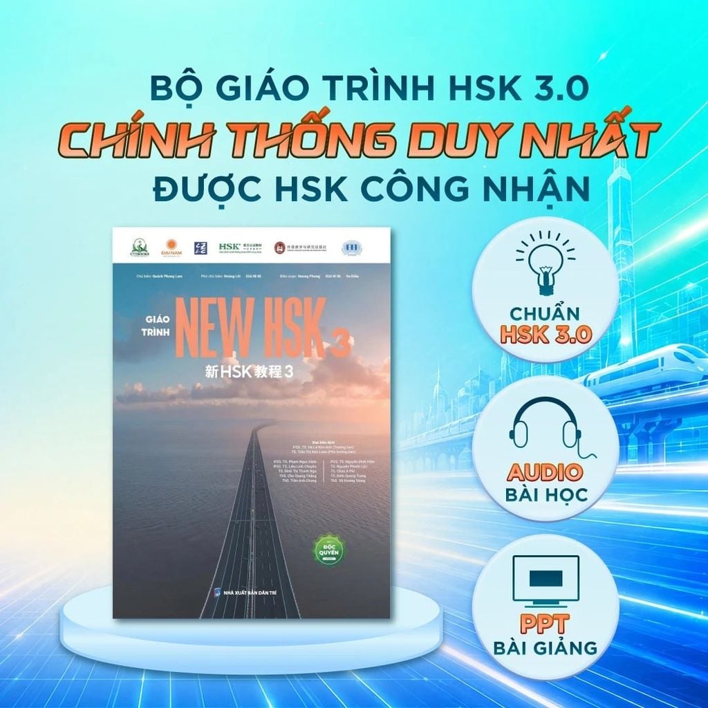 [Đặt trước] Giáo Trình New Hsk 3 (2026) - Phát hành 25.07