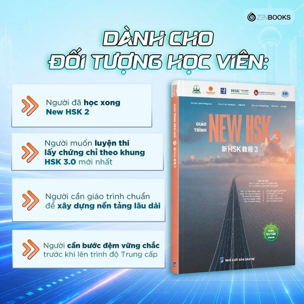 [Đặt trước] Giáo Trình New Hsk 3 (2026) - Phát hành 25.07