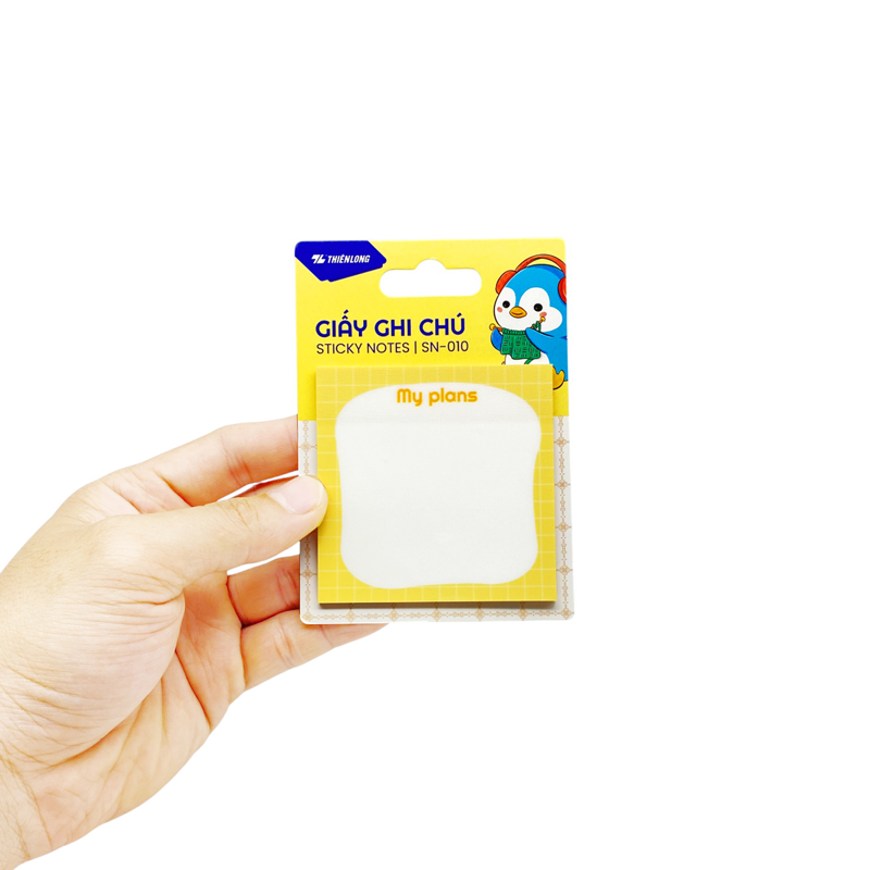 Thiên Long - Giấy Ghi Chú PET 73x73mm SN-010