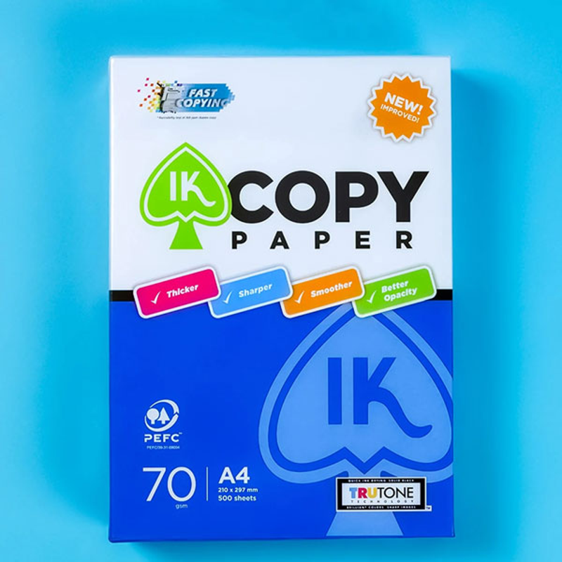 IK - Giấy Photo Copy Paper A4 70gsm (500 Tờ/Ream)