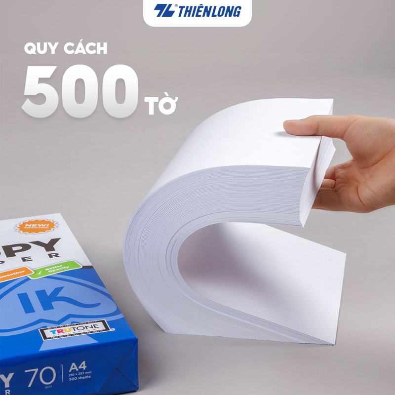 IK - Giấy Photo Copy Paper A4 70gsm (500 Tờ/Ream)