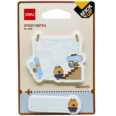Deli - Giấy Nhắn Capypets 60 Tờ EA961