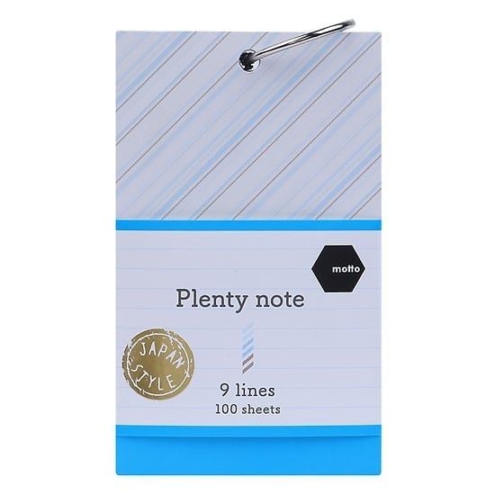 GIẤY NOTE MOTTO PLENTY CYPN75-9L