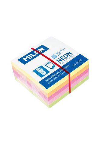 Giấy note 50x50mm Milan 411501 - Màu Neon
