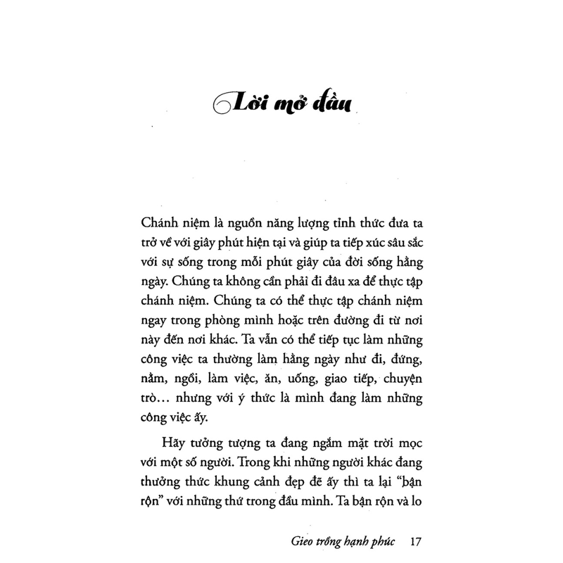 Gieo Trồng Hạnh Phúc