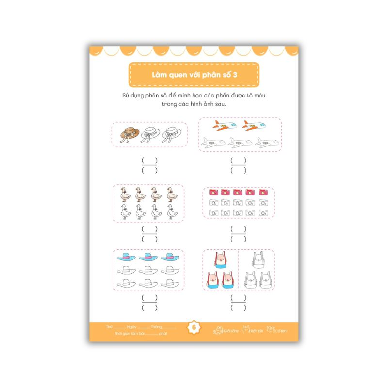 Giỏi Toán Từ Gốc - Thực Hành Phân Số