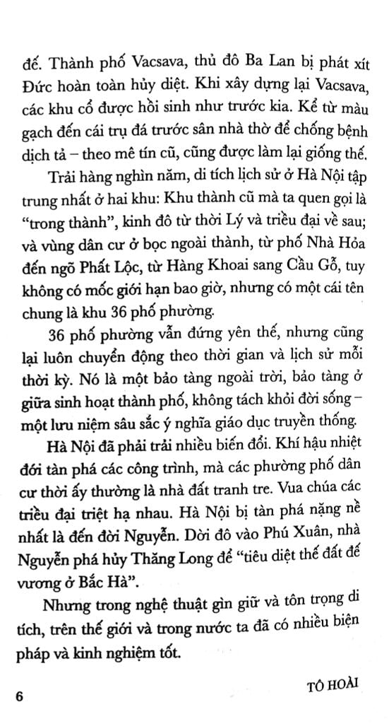 Giữ Gìn 36 Phố Phường