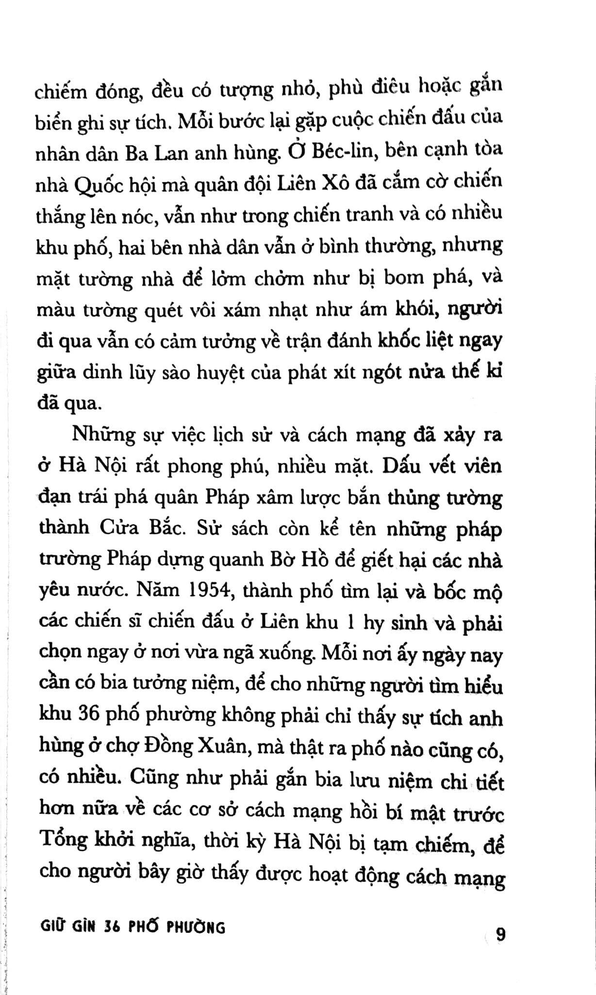 Giữ Gìn 36 Phố Phường
