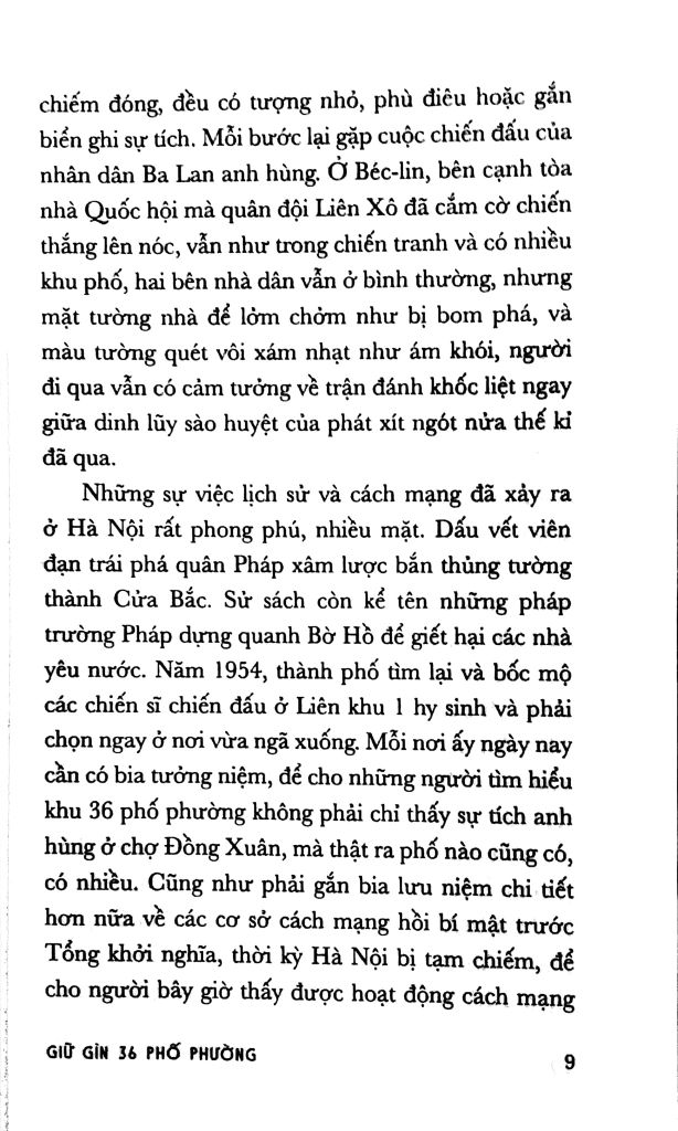 Giữ Gìn 36 Phố Phường