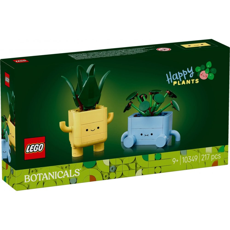LEGO BOTANICALS ĐỒ CHƠI LẮP RÁP CHẬU CâY VUI VẺ 10349