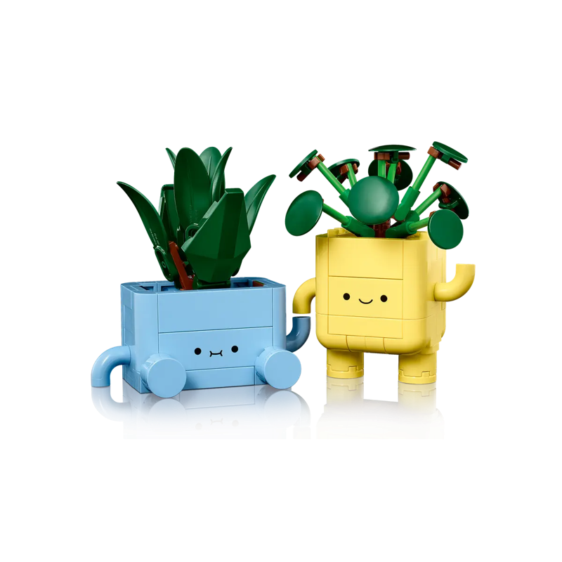 LEGO BOTANICALS ĐỒ CHƠI LẮP RÁP CHẬU CâY VUI VẺ 10349