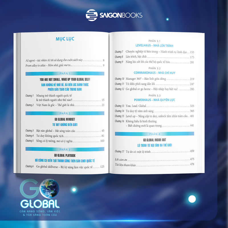 Go Global - Cẩm Nang Sống Làm Việc Và Tỏa Sáng Toàn Cầu