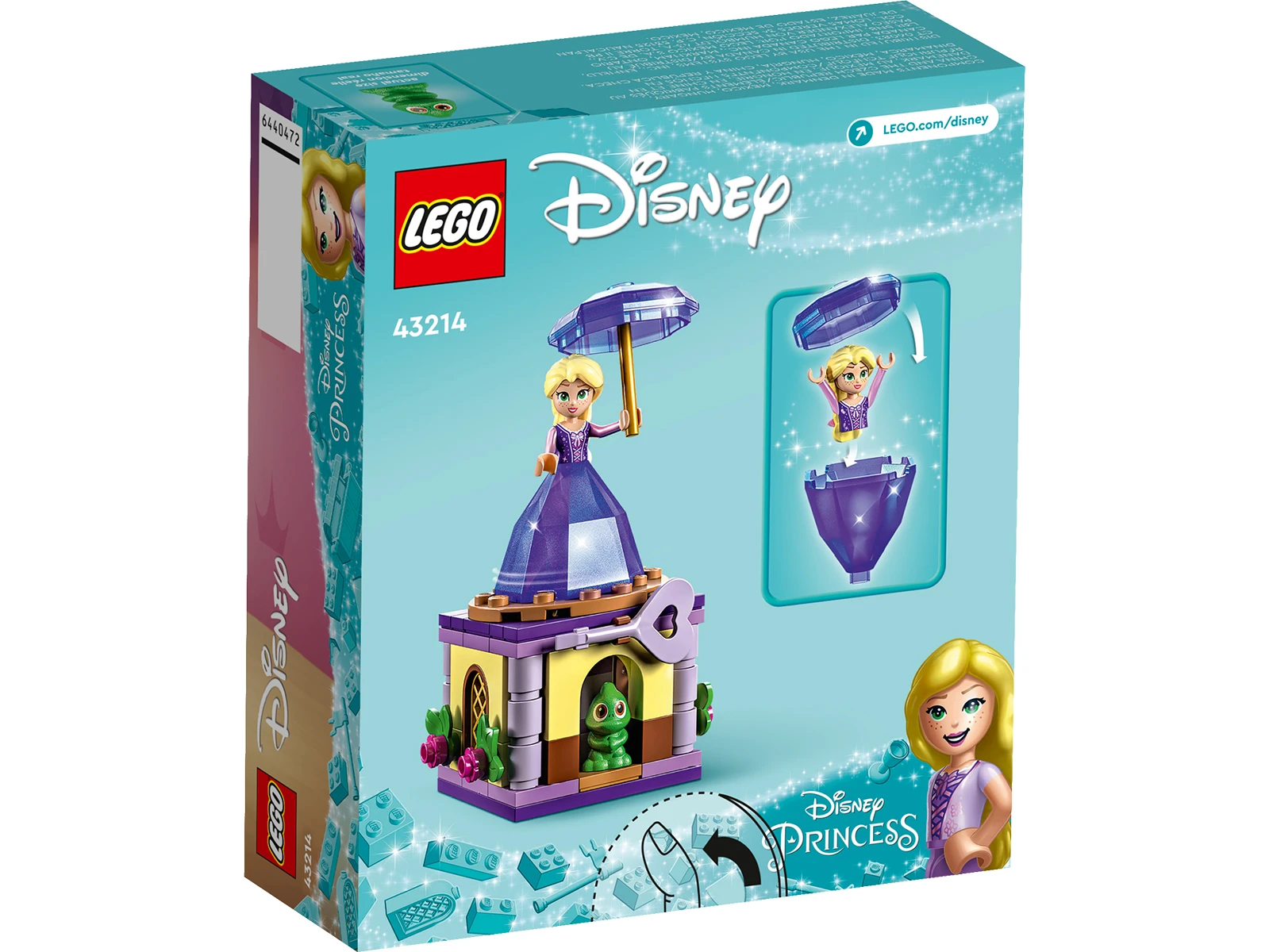 Lego Disney Princess Hộp Xoay Công Chúa Rapunzel