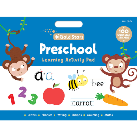 Gold Stars Vol. 3 - Large Pad - Preschool