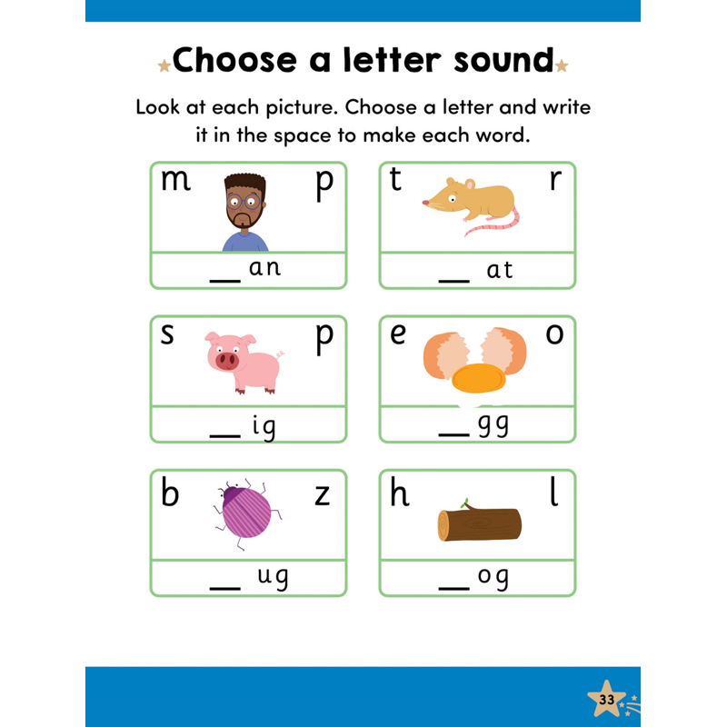 Gold Stars Vol. 3 - Write & Wipe Bumper - Preschool