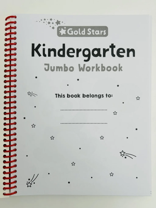 Gold Stars Vol. 3 - Jumbo Workbook - Kindergarten