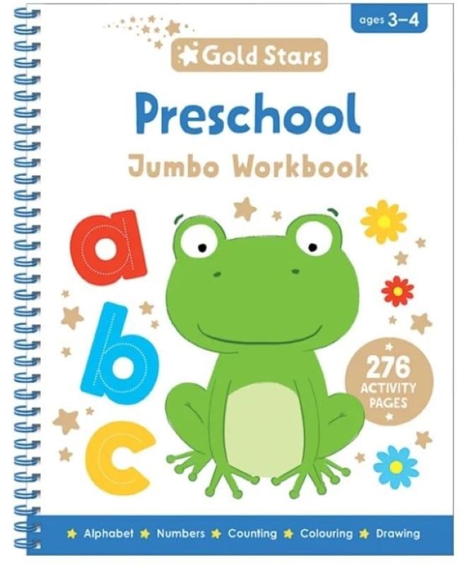 Gold Stars Vol. 3 - Jumbo Workbook - Preschool