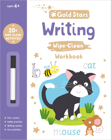 Gold Stars Vol. 3 - Wipe-Clean Book - Writing