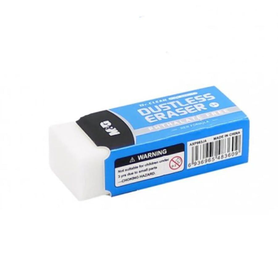 Gôm AXP963JA Màu Trắng Hình Chữ Nhật PB Tiếng Anh