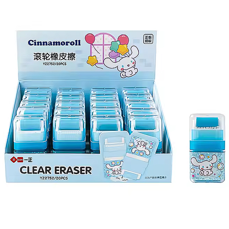 Iigen - Gôm Kèm Đầu Lăn Cinnamoroll 2752 (Giao mẫu ngẫu nhiên)