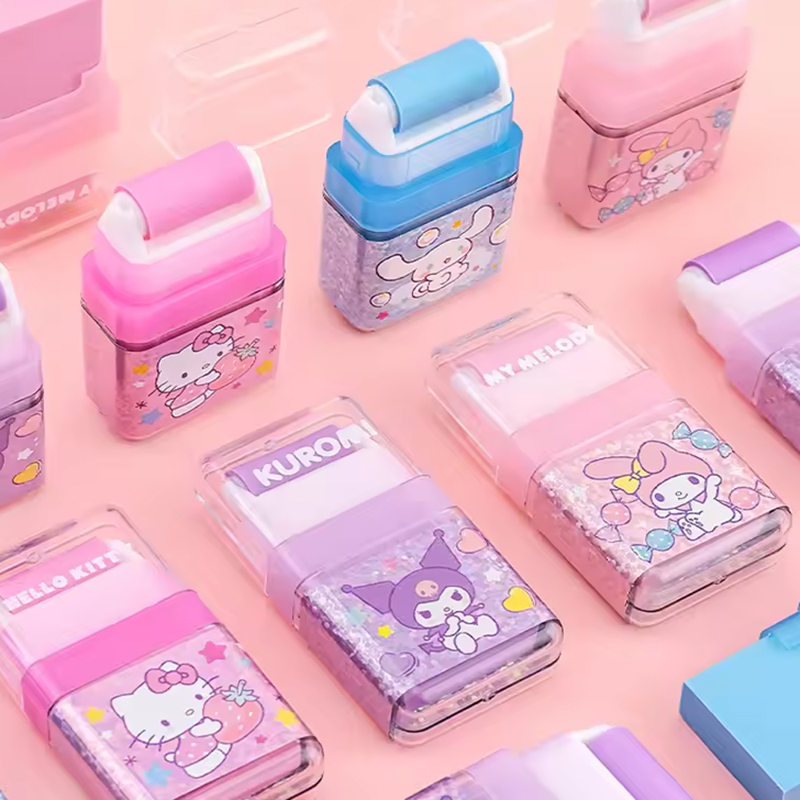 Iigen - Gôm Kèm Đầu Lăn Cinnamoroll 2752 (Giao mẫu ngẫu nhiên)