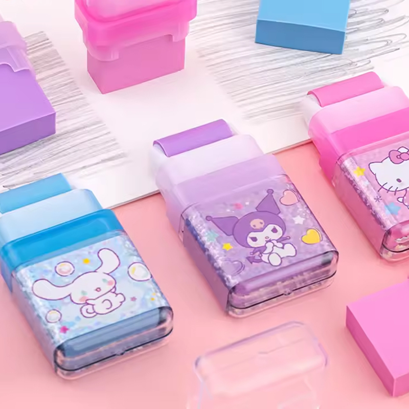 Iigen - Gôm Kèm Đầu Lăn Cinnamoroll 2752 (Giao mẫu ngẫu nhiên)