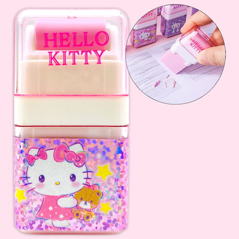 Iigen - Gôm Kèm Đầu Lăn Hello Kitty 8557 (Giao mẫu ngẫu nhiên)