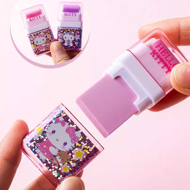 Iigen - Gôm Kèm Đầu Lăn Hello Kitty 8557 (Giao mẫu ngẫu nhiên)